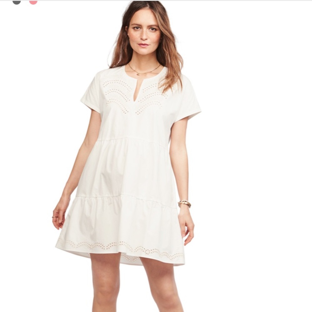 Hatch Collection Jenni eyelet dress